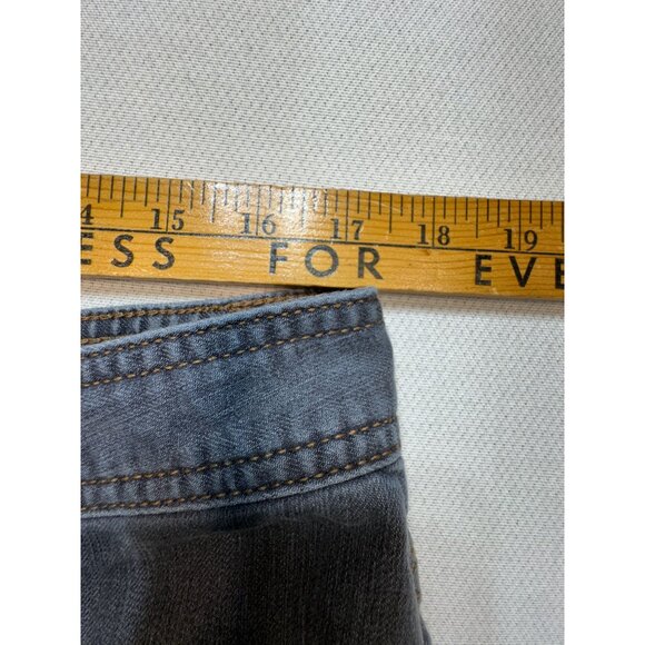 Prana Mens Slim Fit Breathe Straight Jeans Size 34Wx34L Gray Denim Stretch Casua - Picture 10 of 16